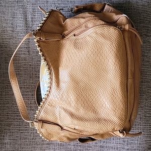 Light brown BIG Buddha Purse